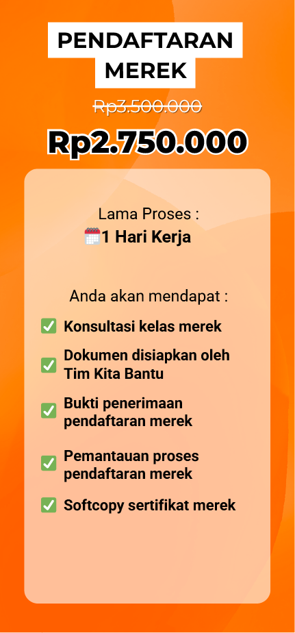 pendaftaran merek dengan harga terjangkau